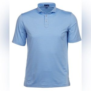 NWT Stitch Golf Men’s Polo || Essex Stripe || Size Medium || New with Tags